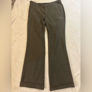 Women’s Banana Republic Size 6 Gray Flare Dress Pants